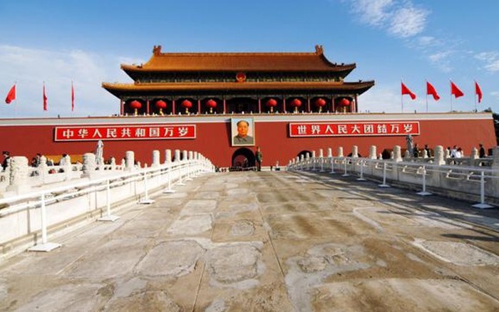 Thiên An Môn được xem là “trái tim” của thủ đô Bắc Kinh 