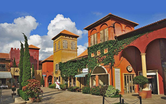 Ngôi làng Primo Piazza được được mệnh dạnh là nước Ý thu nhỏ ở Thái Lan