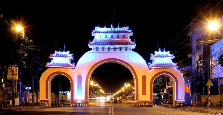 Cổng Tam Quan là điểm check-in nổi tiếng ở Rạch Giá