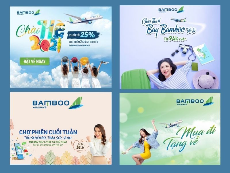 Các chương trình khuyến mãi của Bamboo Airways