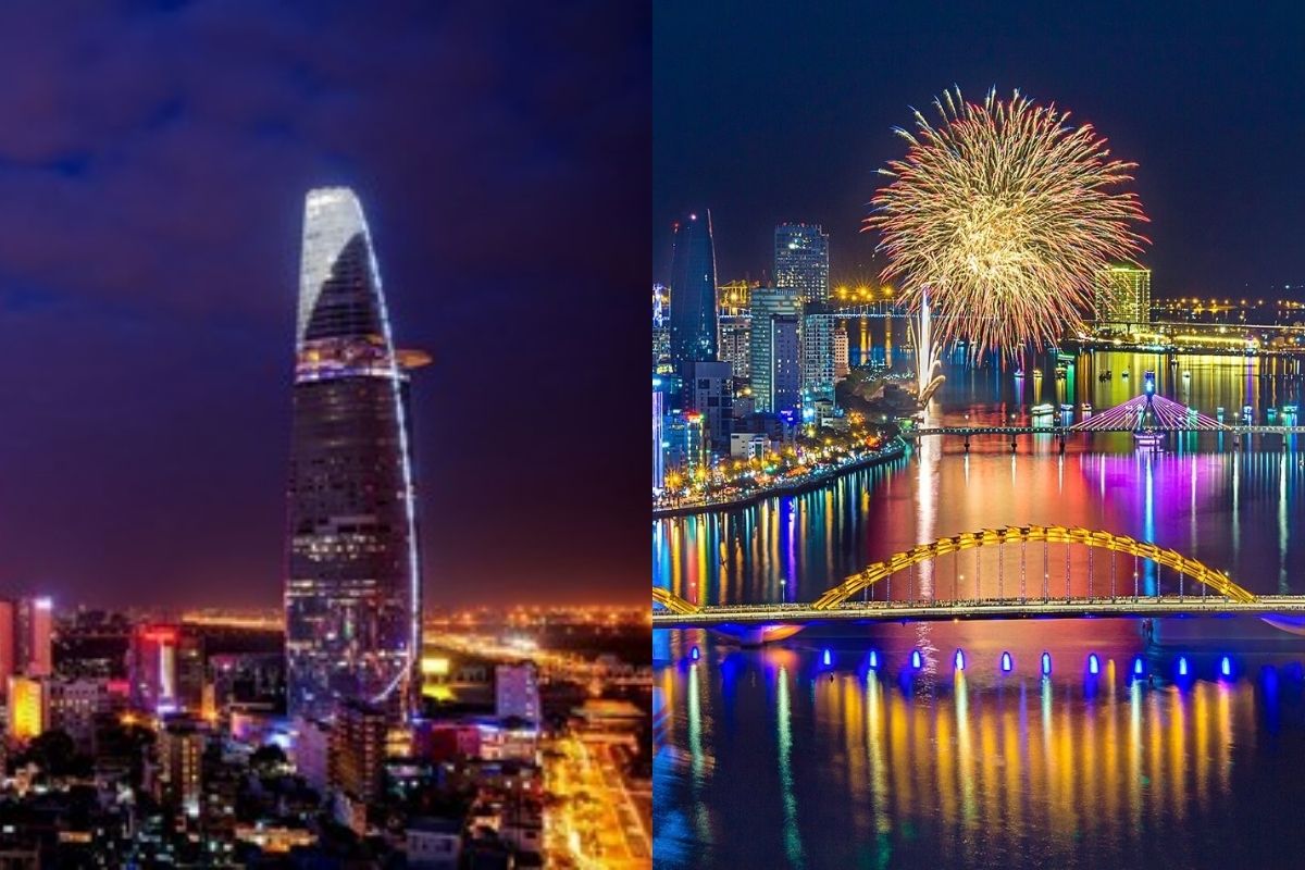 Hồ Chí Minh và Đà Nẵng đều là 2 điểm du lịch hấp dẫn