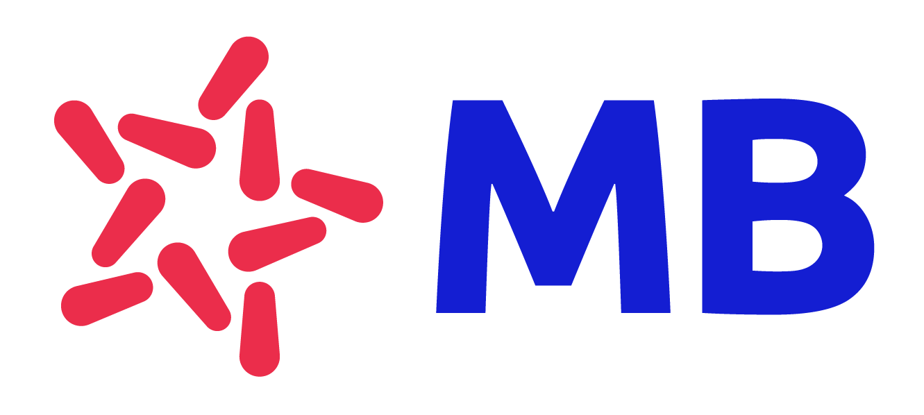 Logo ngân hàng thương mại Cổ phần Quân đội (MBBank)