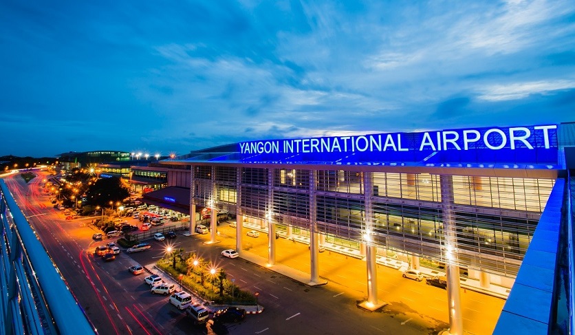 Sân bay Quốc tế Yangon là sân bay hàng đầu và bận rộn nhất ở Myanmar