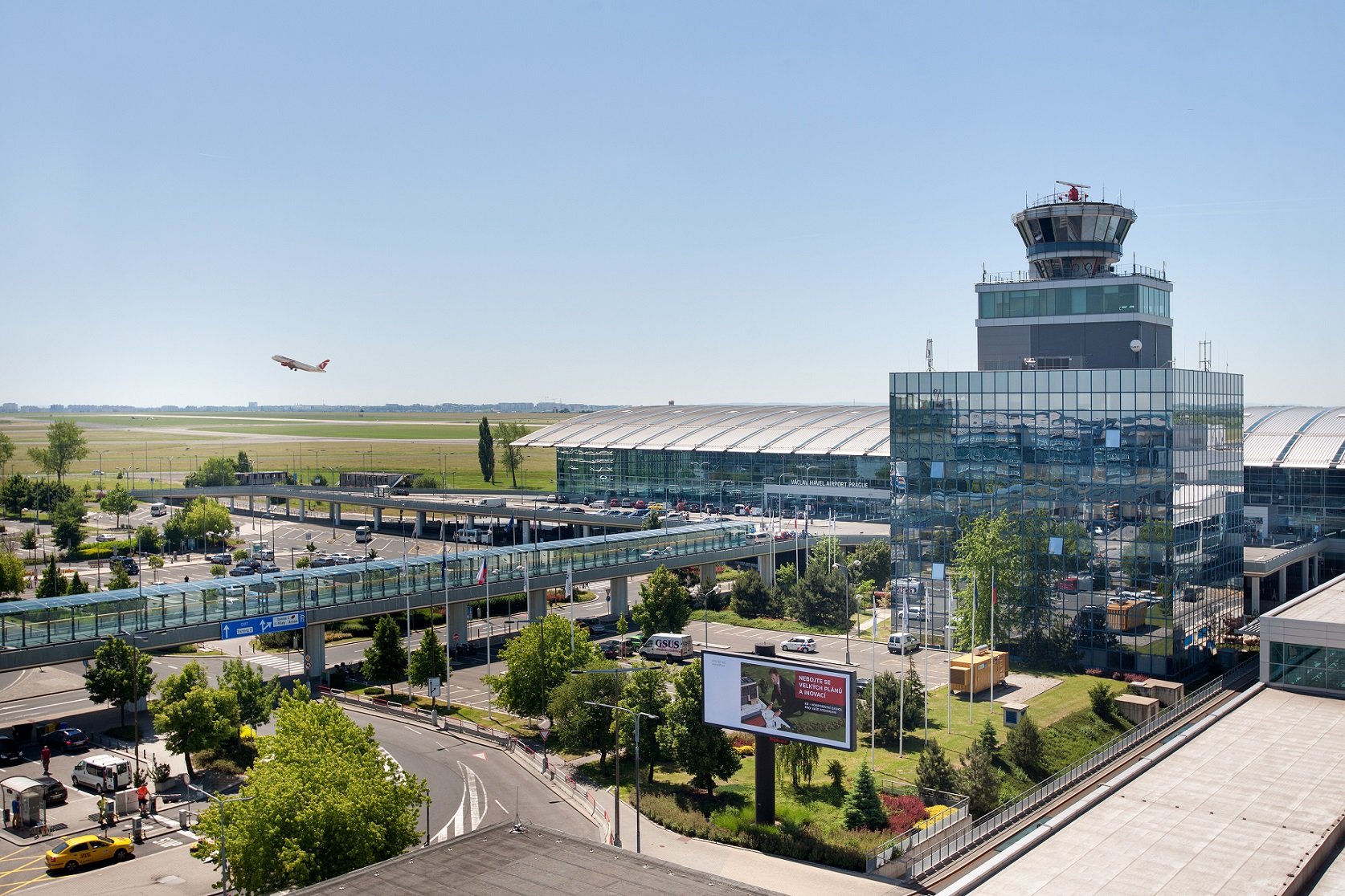 Vaclav Havel Praha là sân bay lớn nhất tại Séc.