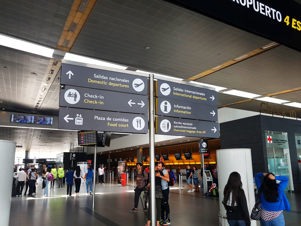 Sân bay quốc tế El Dorado Bogota là sân bay bận rộn thứ 3 ở Châu Mỹ La tinh