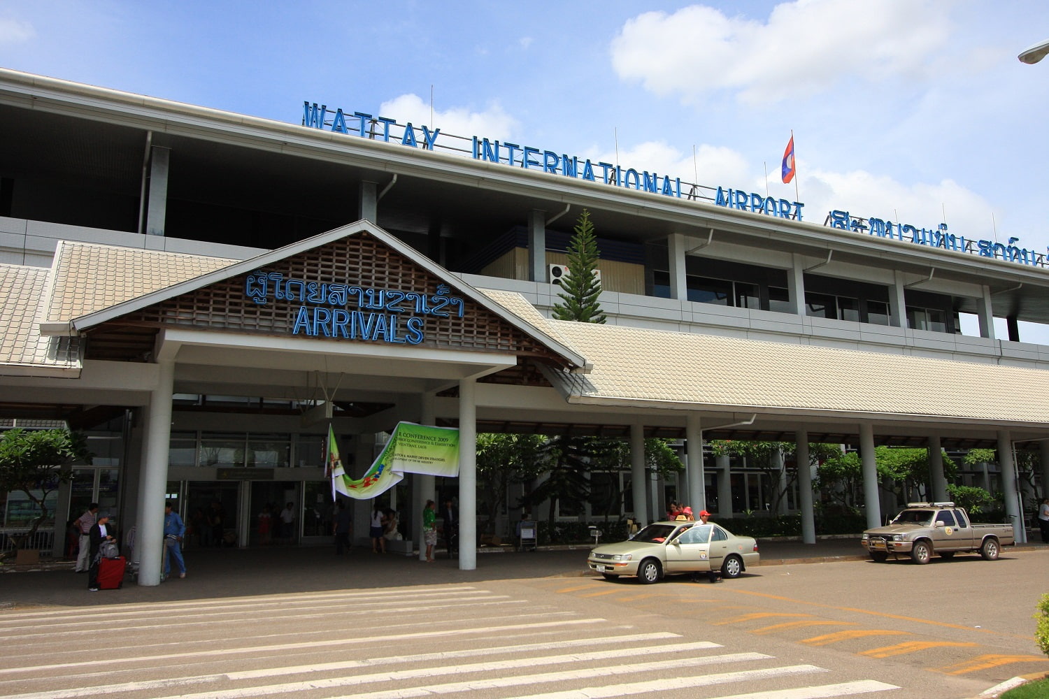 Sân bay quốc tế Wattay là sân bay lớn nhất của Lào