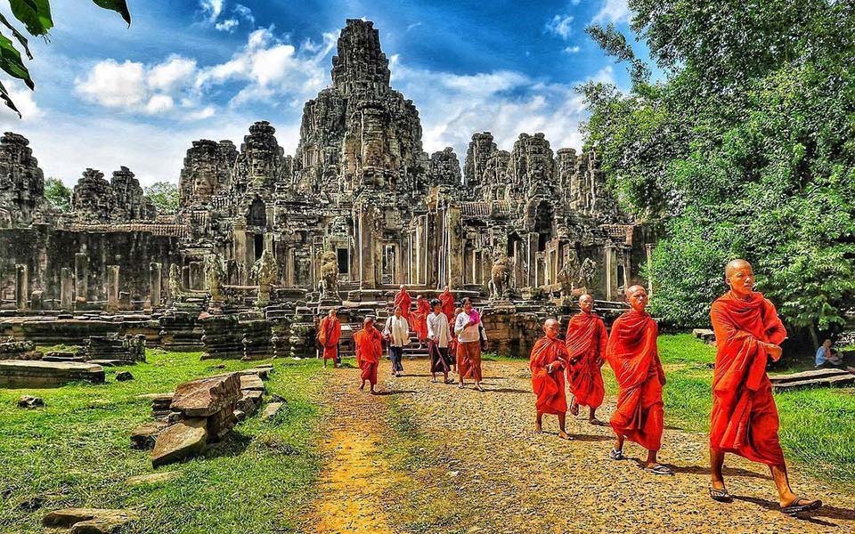 Bayon được nằm trong top 3 ngôi đền đẹp nhất Angkor