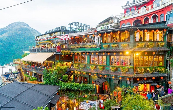 Cửu Phần là một trong những địa điểm du lịch hấp dẫn ở Đài Loan 