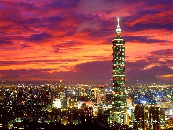 Tháp Taipei 101 là địa điểm lý tưởng để ngắm nhìn toàn cảnh Đài Bắc từ trên cao
