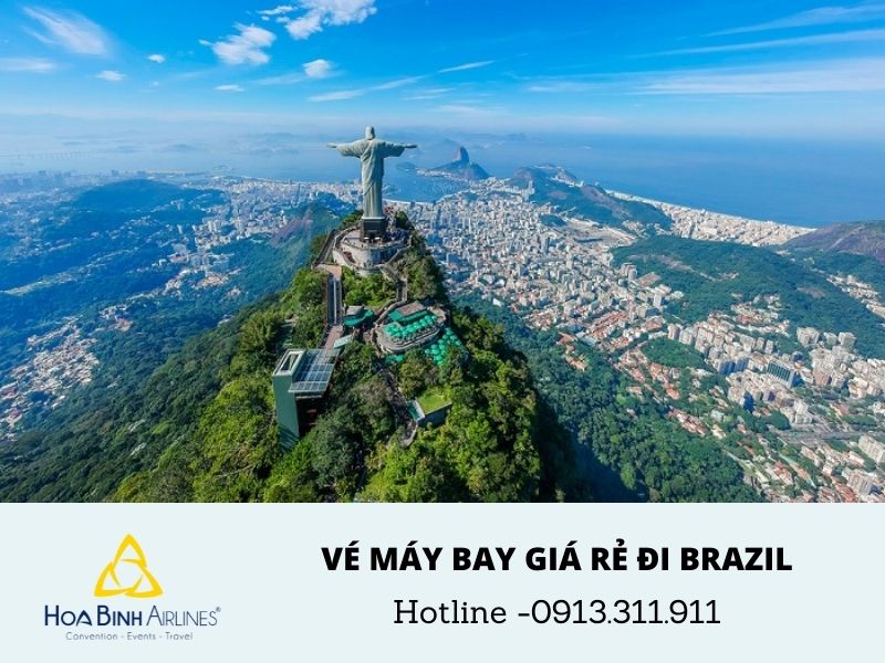 Vé máy bay giá rẻ đi Brazil với HoaBinh Airlines