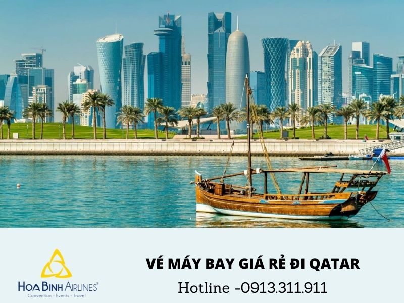Dịch vụ đặt vé máy bay giá rẻ đi Qatar với HoaBinh Airlines
