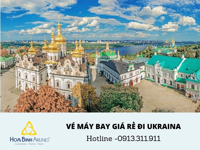 Đặt vé máy bay giá rẻ đi Ukraina với HoaBinh Airlines