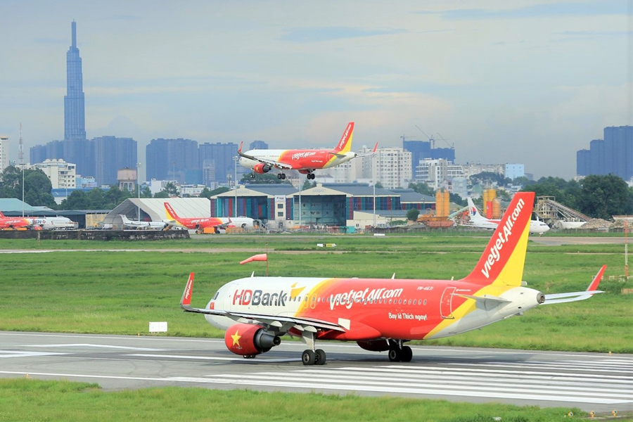 Vietjet Air là hãng hàng không giá rẻ được ưa chuộng