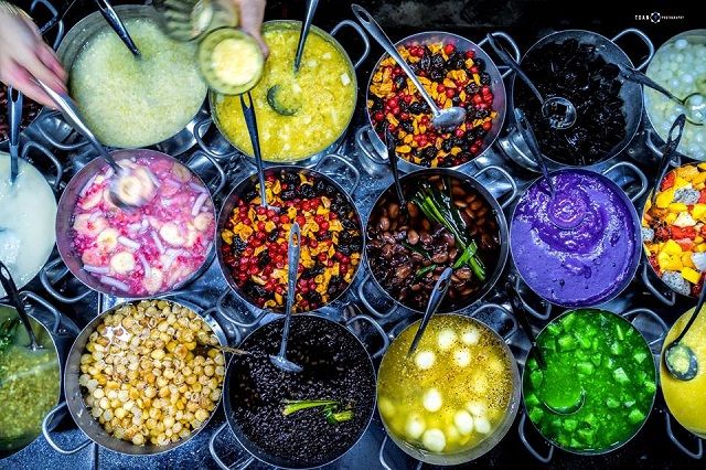 Chè Huế rất đa dạng và hấp dẫn