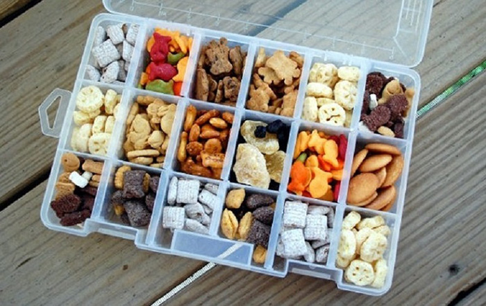 Hành khách có thể đem theo đồ ăn nhẹ tiện lợi để lót dạ 