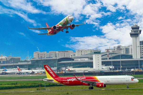 Vietjet là hãng hàng không có nhiều chuyến bay nhất giữa Việt Nam với Thái Lan