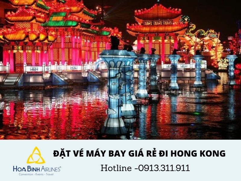 HoaBinh Airlines - đại lý vé máy bay giá rẻ đi Hong Kong uy tín