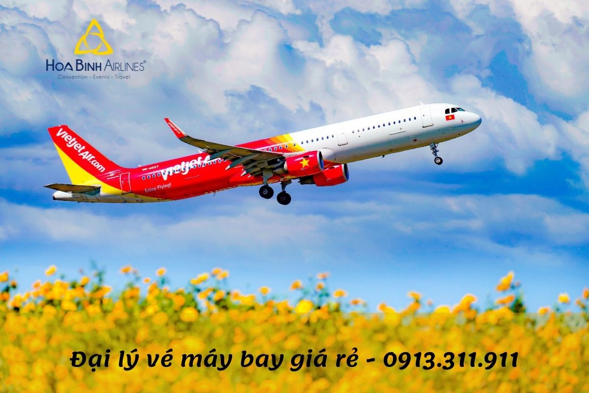 HoaBinh Airlines cung cấp dịch vụ vé máy bay giá rẻ trong và ngoài nước