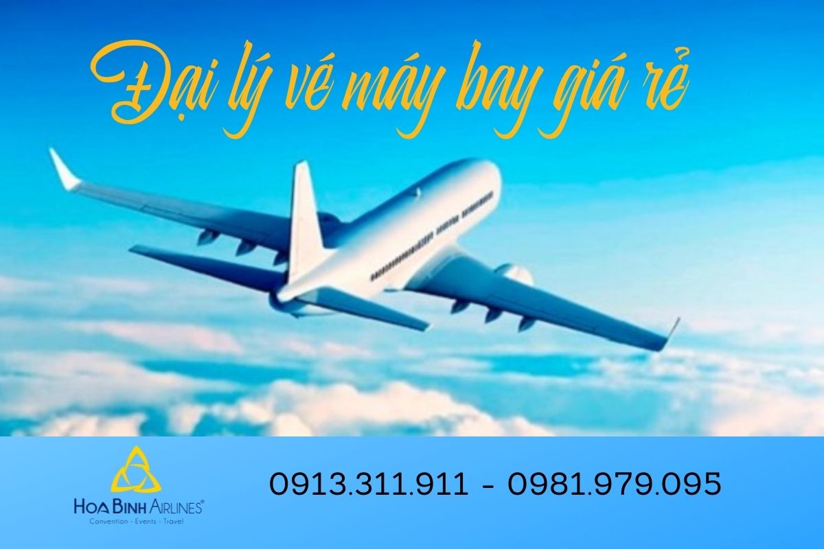 Dịch vụ ddawjrt vé may bay giá rẻ trực tuyến HoaBinh Airlines