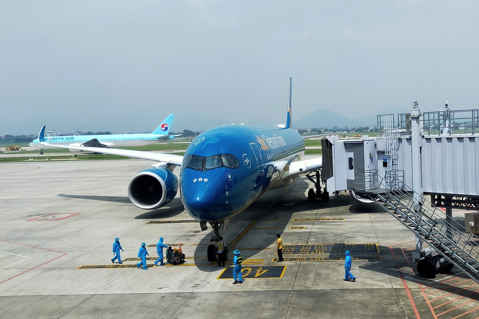 Vietnam Airlines hiện là hãng duy nhất khai thác chuyến bay thương mại từ Mỹ về Việt Nam