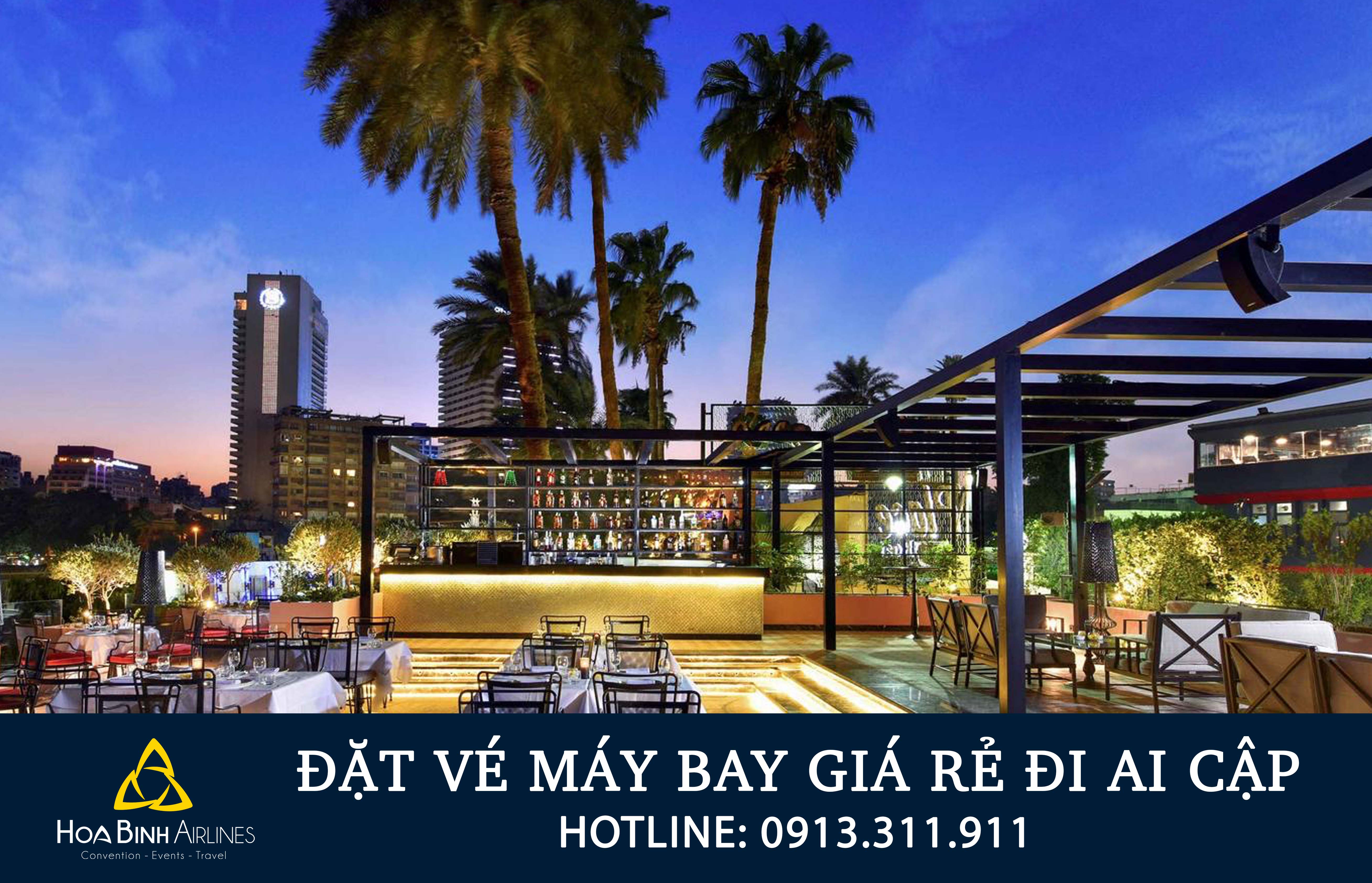 Không gian của khách sạn Sofitel Cairo El Gezirah