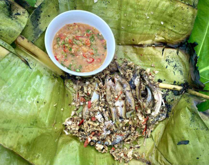 Cá bống được bắt tại sông suối nên mang đến hương vị vô cùng tươi ngon