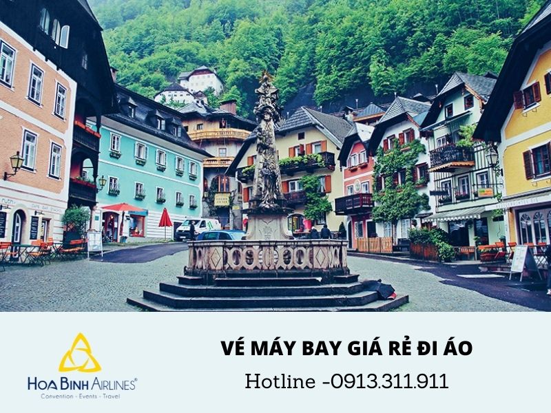 Vé máy bay giá rẻ đi Áo với HoaBinh Airlines