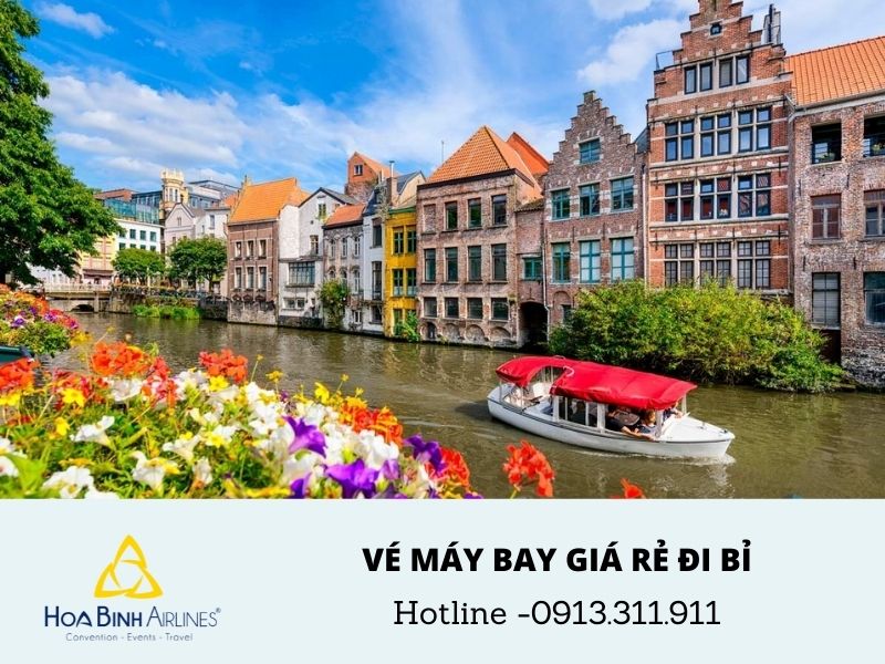 Vé máy bay giá rẻ đi Bỉ với HoaBinh Airlines