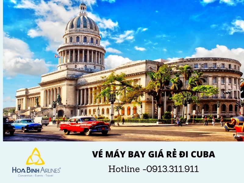 Vé máy bay giá rẻ đi Cuba với HoaBinh Airlines