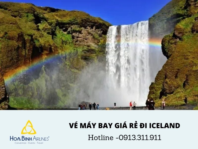 Vé máy bay giá rẻ đi Iceland với HoaBinh Airlines