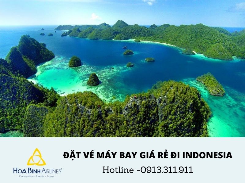 Đặt vé máy bay giá rẻ đi Indonesia với HoaBinh Airlines