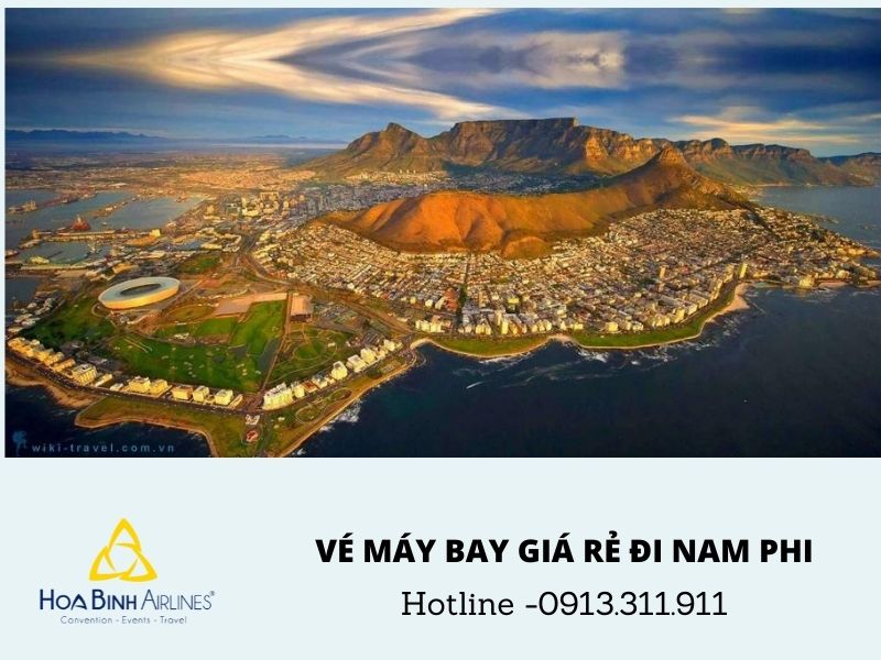 Dịch vụ đặt vé máy bay giá rẻ đi Nam Phi cúa HoaBinh Airlines