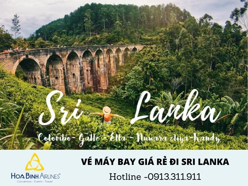 Đặt vé máy bay giá rẻ đi Sri Lanka với HoaBinh Airlines