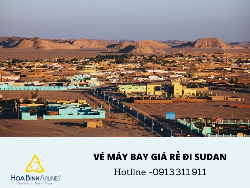 Dịch vụ đặt vé máy bay giá rẻ đi Sudan với HoaBinh Airlines