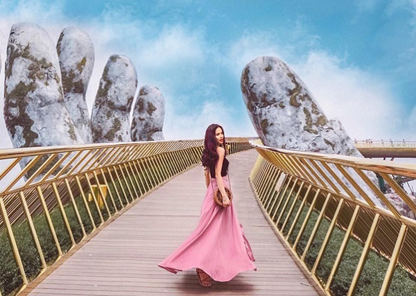 Cầu Vàng là biểu tượng của thành phố biển 