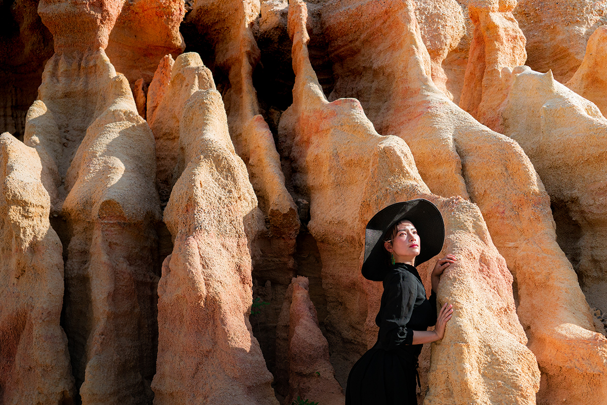 Con dốc nổi tiếng Gia Lai có sức hút rất lớn với các mẫu ảnh và nhiếp ảnh gia chuyên nghiệp