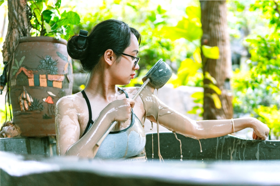 Tận hưởng cảm giác tắm mới lạ và độc đáo