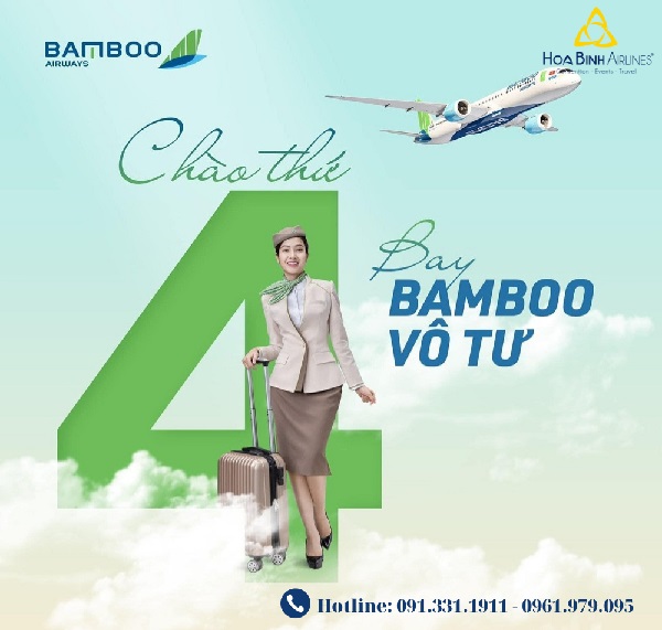 Chương trình ưu đãi chào thứ 4 của Bamboo Airways
