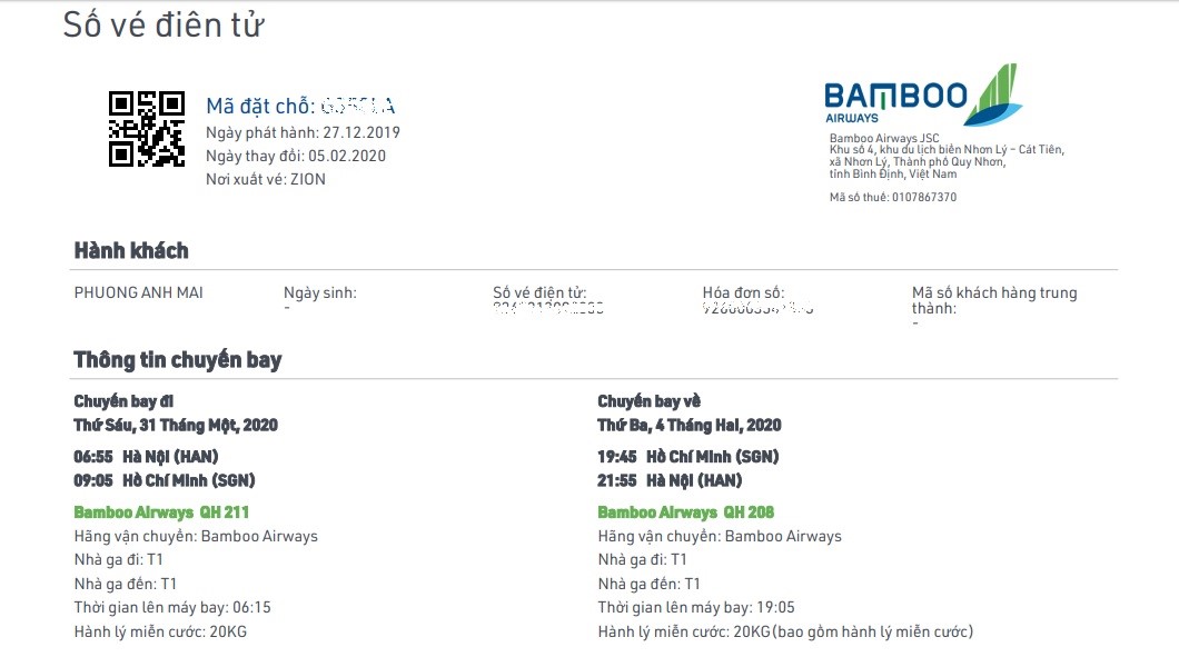 Kiểm tra thông tin vé là việc vô cùng cần thiết