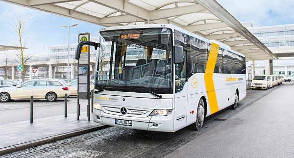 Xe buýt sân bay Lufthansa