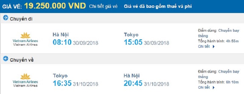 Khi đã chắc chắn ngày đi và về thì hành khách nên đặt vé khứ hồi để tiết kiệm thời gian và chi phí