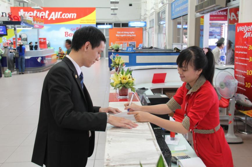 Vietjet Air yêu cầu hành khách phải có mặt tại cửa ra tàu bay trước ít nhất 30 phút so với giờ khởi hành