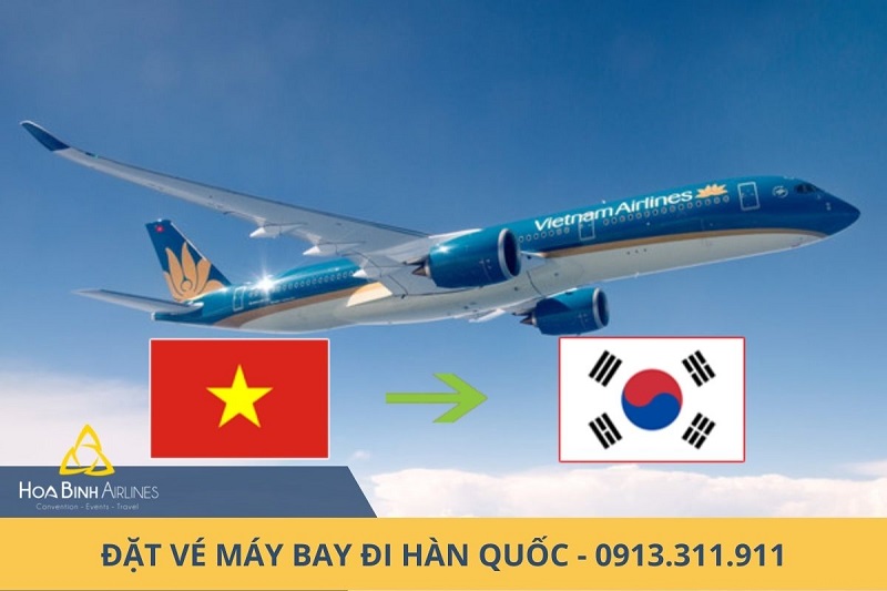 Đặt vé máy bay đi Hàn Quốc tại HoaBinh Airlines