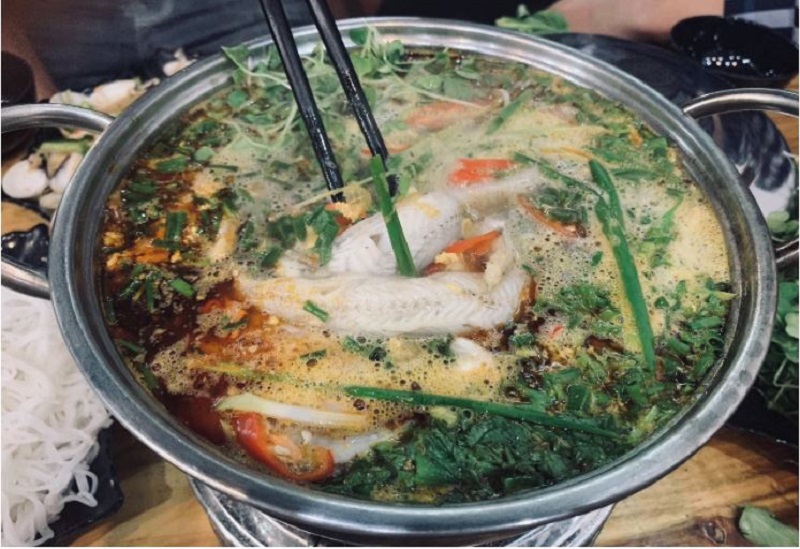 Đặc sản lẩu cá khoai nức tiếng của Quảng Bình